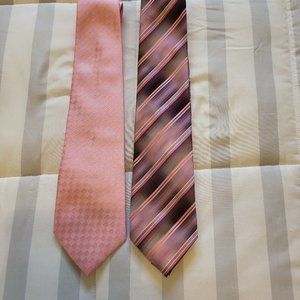 Men's Silk Ties - Armani Ashford - Lot of 2 as shown